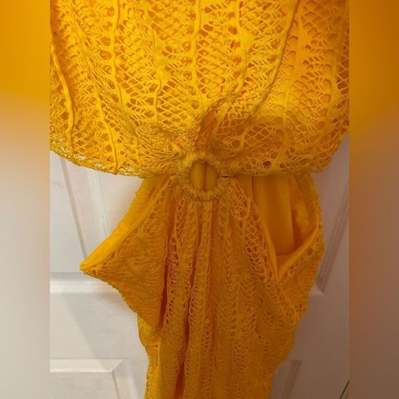 ELOQUII Cutout Crochet Dress Coverup size 24 NWT - Picture 6 of 10